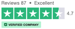 LeagueLobster Trustpilot rating